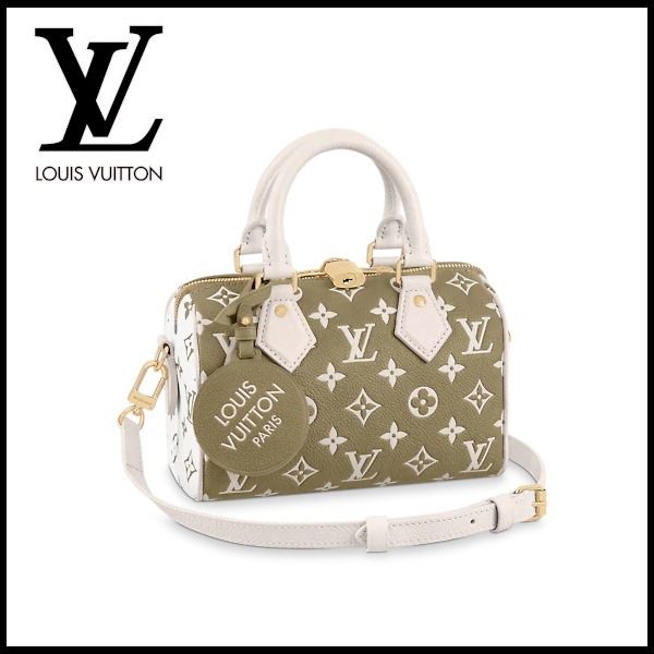 《可愛すぎ》ルイヴィトン スピーディバンドリエール 20 偽物 ショルダーバッグ 2色 M46118